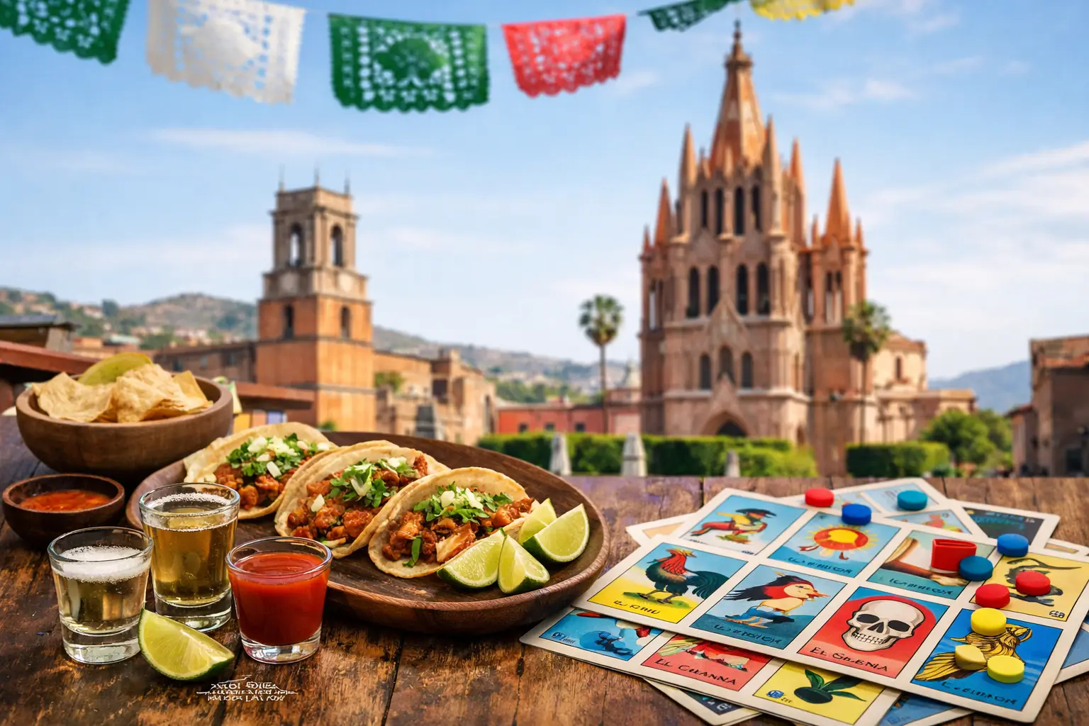 Taco, Tequila and Lotería Tour San Miguel de Allende