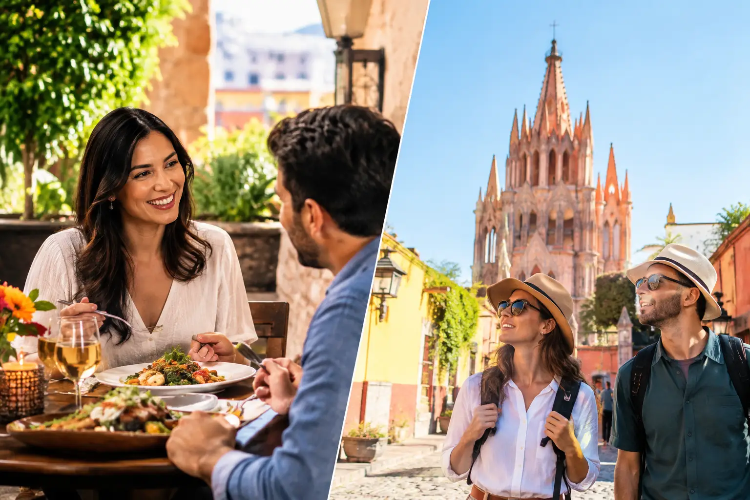 Guided Dining Versus Sightseeing in San Miguel